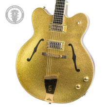 Load image into Gallery viewer, 1964 Gretsch 6120 Chet Atkins Country Gentleman Refin Gold Sparkle Top #69581 (PDX)
