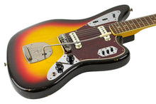 Load image into Gallery viewer, 1966 Fender Jaguar 3-Tone Sunburst w/Original Hard Shell Case #158875 (PDX)
