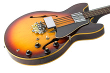 Load image into Gallery viewer, 1968 Gibson EB-2D Bass Guitar 3-Color Sunburst - All Original Including Case #330258 (PDX)
