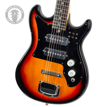 Load image into Gallery viewer, 1970s Harmony H-804 MIJ Solid Body Electric 3-Tone Sunburst All Original Sold As-Is
