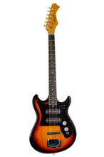 Load image into Gallery viewer, 1970s Harmony H-804 MIJ Solid Body Electric 3-Tone Sunburst All Original Sold As-Is
