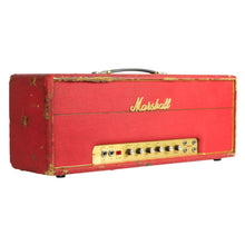 Load image into Gallery viewer, 1974 Marshall JMP MK II SuperBass 100 Watt Amplifier Factory Red #SB/A7789F (PDX)
