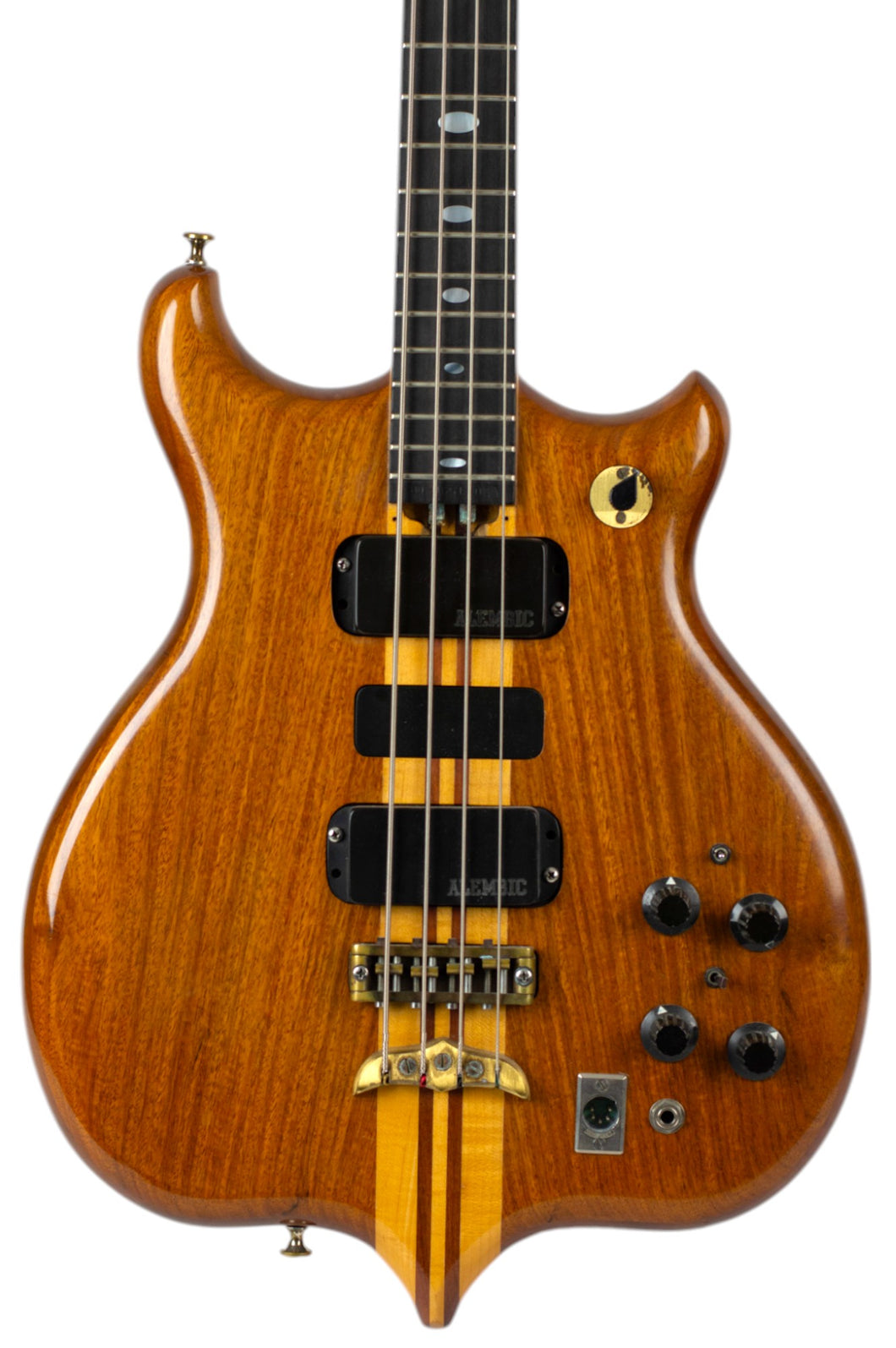 1980 Alembic Series I Bass Guitar Natural #8-1651 (PDX)