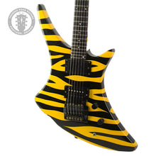 Load image into Gallery viewer, 1980s Guild X-79 Skyhawk Black &amp; Yellow Bengal Stripes #AD10668 (PDX)
