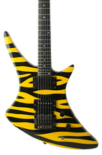Load image into Gallery viewer, 1980s Guild X-79 Skyhawk Black &amp; Yellow Bengal Stripes #AD10668 (PDX)

