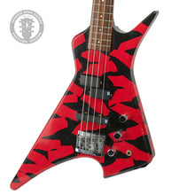 Load image into Gallery viewer, 1985 Hamer Scarab Bass Zulu Stripe w/Original Hard Shell Case #513420 (PDX)
