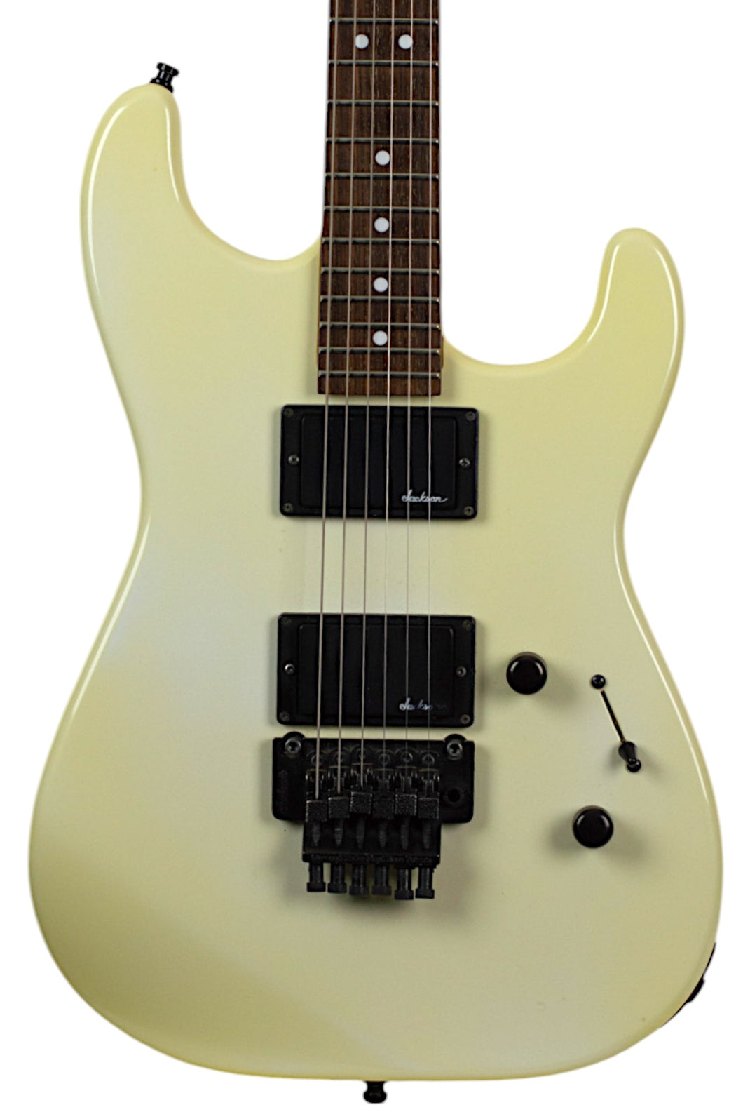 1987 Charvel Model 3A Pearl White w/Original Hard Shell Case #286182 (PDX)