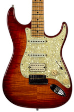 Load image into Gallery viewer, 1996 Fender Custom Shop Stratocaster Deluxe Flame Maple Cherry Sunburst w/Alan Holdsworth Humbucker #0330 (PDX)
