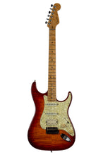 Load image into Gallery viewer, 1996 Fender Custom Shop Stratocaster Deluxe Flame Maple Cherry Sunburst w/Alan Holdsworth Humbucker #0330 (PDX)
