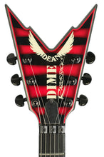 Load image into Gallery viewer, 2007 Dean USA Razorback Dimebag Signature Red and Black Stripe #0701823 (PDX)

