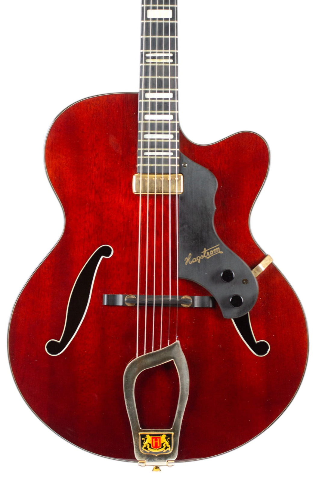 2007 Hagstrom HL-550 Archtop Guitar Natural #M07061851 (PDX)