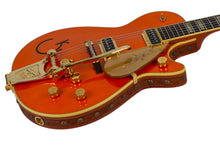 Load image into Gallery viewer, 2008 Gretsch G6121-1955 Chet Atkins 125th Anniversary Round-Up Model Vintage Orange #JT08082963 (PDX)
