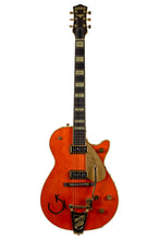 Load image into Gallery viewer, 2008 Gretsch G6121-1955 Chet Atkins 125th Anniversary Round-Up Model Vintage Orange #JT08082963 (PDX)
