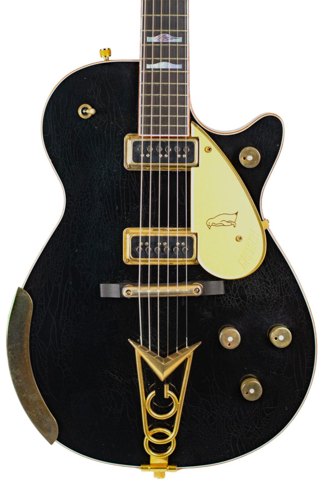 2010 Gretsch Custom Shop Stephen Stern Masterbuilt G6134-CS Penguin Aged Black #UC10090619 (PDX)