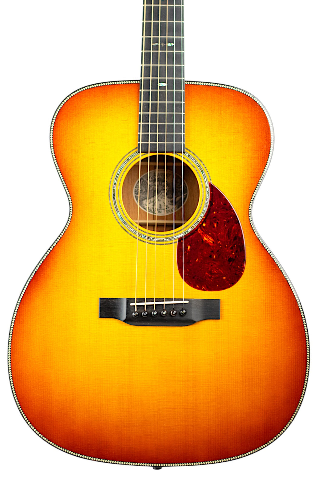 2017 Collings OM1H Short Scale Western Shaded Sunburst w/Herringbone Trim #26730 (PDX)