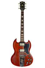 Load image into Gallery viewer, 2013 Gibson Custom Shop &#39;61 Les Paul SG VOS Vintage Cherry w/Lyre Vibrola #075482 (PDX)
