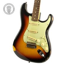 Load image into Gallery viewer, 2015 Fender Custom Shop '63 Stratocaster Relic 3-Color Sunburst #R83657 (PDX)
