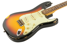 Load image into Gallery viewer, 2015 Fender Custom Shop '63 Stratocaster Relic 3-Color Sunburst #R83657 (PDX)
