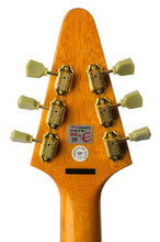 Load image into Gallery viewer, 2017 Epiphone Limited Edition Joe Bonamassa 1958 "Amos" Korina Flying V Natural w/COA &amp; Ephemera #17112300072 (PDX)
