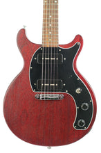 Load image into Gallery viewer, 2019 Gibson Les Paul Tribute DC Satin Worn Cherry #120390039 (PDX)
