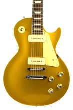 Load image into Gallery viewer, 2021 Gibson Custom Shop '68 Reissue Les Paul Standard Goldtop w/P90s #101038 (PDX)

