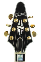 Load image into Gallery viewer, 2021 Gibson Custom Shop Mod Collection Flying V Custom VOS Ebony #CS100655 (PDX)
