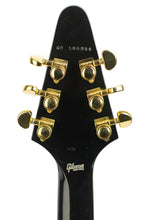 Load image into Gallery viewer, 2021 Gibson Custom Shop Mod Collection Flying V Custom VOS Ebony #CS100655 (PDX)
