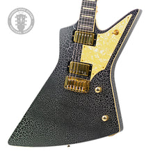 Load image into Gallery viewer, 2023 Balaguer Select Custom Typhon Long Scale Electric Guitar Black/White Crackle Finish w/Original EMG Pickups #SCB22-1192 (PDX)
