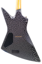 Load image into Gallery viewer, 2023 Balaguer Select Custom Typhon Long Scale Electric Guitar Black/White Crackle Finish w/Original EMG Pickups #SCB22-1192 (PDX)
