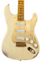 Load image into Gallery viewer, New Fender Custom Shop LTD Edition Bone Tone &#39;55 Stratocaster Relic Aged Honey Blonde w/Compound Radius #CZ571498 (PDX)
