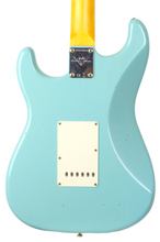 Load image into Gallery viewer, New Fender Custom Shop &#39;64 Journeyman Stratocaster Faded/Aged Daphne Blue #CZ573876 (PDX)
