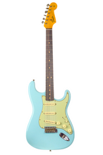 Load image into Gallery viewer, New Fender Custom Shop &#39;64 Journeyman Stratocaster Faded/Aged Daphne Blue #CZ573876 (PDX)
