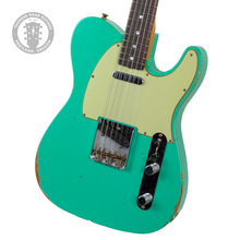 Load image into Gallery viewer, New Fender Custom Shop &#39;64 Telecaster Time Machine Series Relic Aged Sea Foam Green CZ574594 (PDX)
