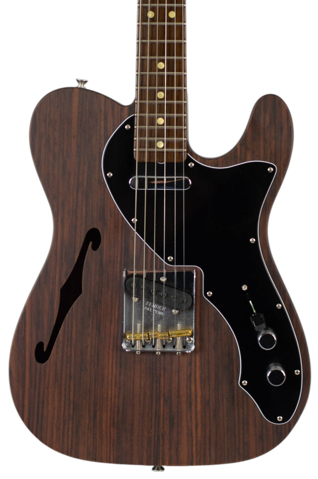 2023 Fender Custom Shop Limited Edition All Rosewood Thinline Telecaster Closet Classic Aged Natural Rosewood #CZ570216 (PDX)