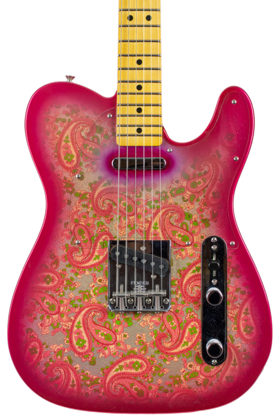 New Fender Custom Shop Vintage Custom '68 Paisley Telecaster NOS Aged Pink Paisley #R132158 (PDX)