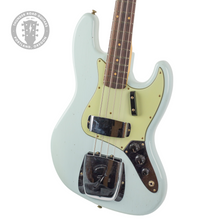 Load image into Gallery viewer, New Fender Custom Shop 1963 Journeyman Jazz Bass Faded/Aged Sonic Blue w/Matching Headstock #R130532 (PDX)
