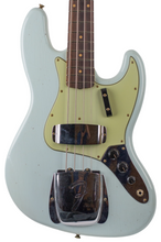 Load image into Gallery viewer, New Fender Custom Shop 1963 Journeyman Jazz Bass Faded/Aged Sonic Blue w/Matching Headstock #R130532 (PDX)
