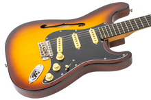 Load image into Gallery viewer, New Fender Limited Edition Suona Stratocaster Thinline Violin Burst w/Matching Headstock #US23064016 (PDX)
