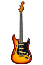 Load image into Gallery viewer, New Fender Limited Edition Suona Stratocaster Thinline Violin Burst w/Matching Headstock #US23064016 (PDX)
