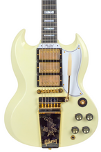 Load image into Gallery viewer, New Gibson Custom 1963 Les Paul SG Custom Reissue w/Maestro Vibrola #303673 (PDX)
