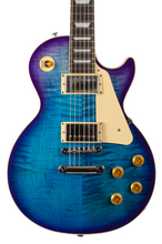 Load image into Gallery viewer, 2023 Gibson &#39;50s Les Paul Standard Nitro Figured Top Blueberry Burst #210230276 (PDX)
