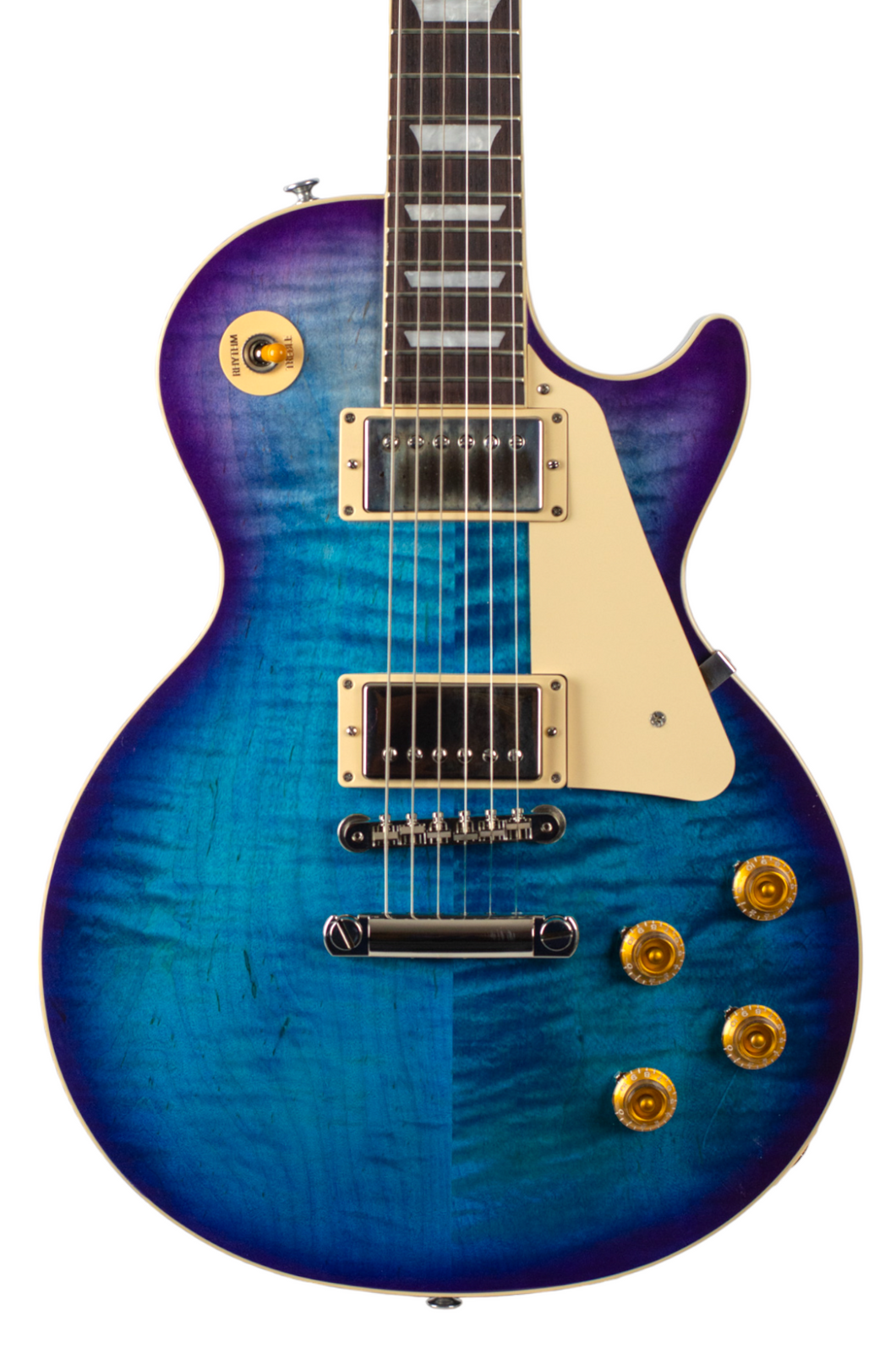 2023 Gibson '50s Les Paul Standard Nitro Figured Top Blueberry Burst #210230276 (PDX)