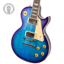 Load image into Gallery viewer, New Gibson &#39;50s Les Paul Standard Nitro Figured Top Blueberry Burst #224930086 (PDX)
