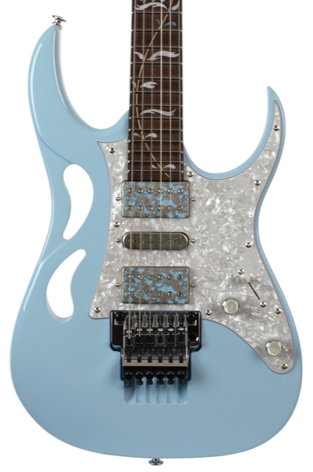 2023 Ibanez Steve Vai Signature Prestige PIA3761C Blue Powder w/DiMarzio UtoPIA Pickups #F2312082 (PDX)