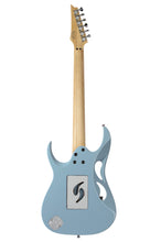 Load image into Gallery viewer, 2023 Ibanez Steve Vai Signature Prestige PIA3761C Blue Powder w/DiMarzio UtoPIA Pickups #F2312082 (PDX)
