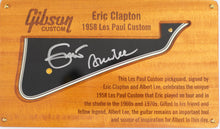 Load image into Gallery viewer, 2025 Gibson Custom Shop Eric Clapton 1958 Les Paul Custom Reissue Ebony #005 (PDX)
