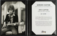 Load image into Gallery viewer, 2025 Gibson Custom Shop Eric Clapton 1958 Les Paul Custom Reissue Ebony #005 (PDX)
