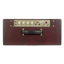 Load image into Gallery viewer, New Magnatone Limited Edition Varsity Reverb 1x12 Combo Cathedral Burgundy #008866 (PDX)
