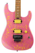 Load image into Gallery viewer, New Charvel Custom Shop San Dimas 2H FR Pink Yellow Splatter #C19909 (PDX)
