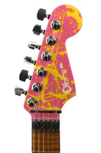 Load image into Gallery viewer, New Charvel Custom Shop San Dimas 2H FR Pink Yellow Splatter #C19909 (PDX)
